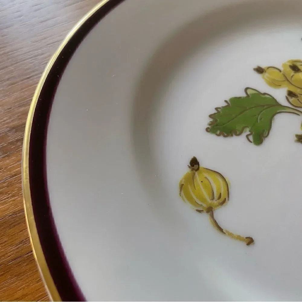 Crate & Barrel Monno Berries Salad Plate